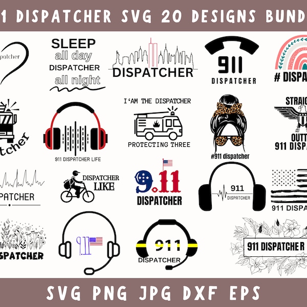 911 Dispatcher Svg, Dispatcher Svg Bundle, 911 Dispatcher Png, Dispatcher Gifts, Distressed Flag Svg, Svg Files For Cricut, Silhouette