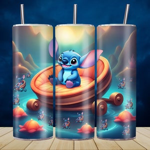 Stitch Tumbler Wrap Png, 20 oz Tumbler Wrap, Stitch Tumbler Wrap Png, Stitch 3d Tumbler Wrap, Tumbler Wrap, Instant Download