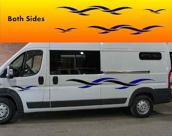 2m Stripes With Kangaroo  Vehicle Boat RV Campervan Caravan Motorhome - Foto 9