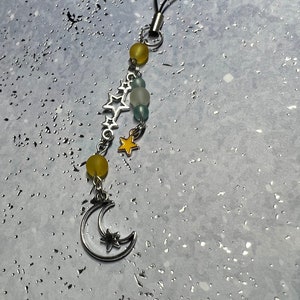 Moon and Stars Phone Charms l Stars Keychain