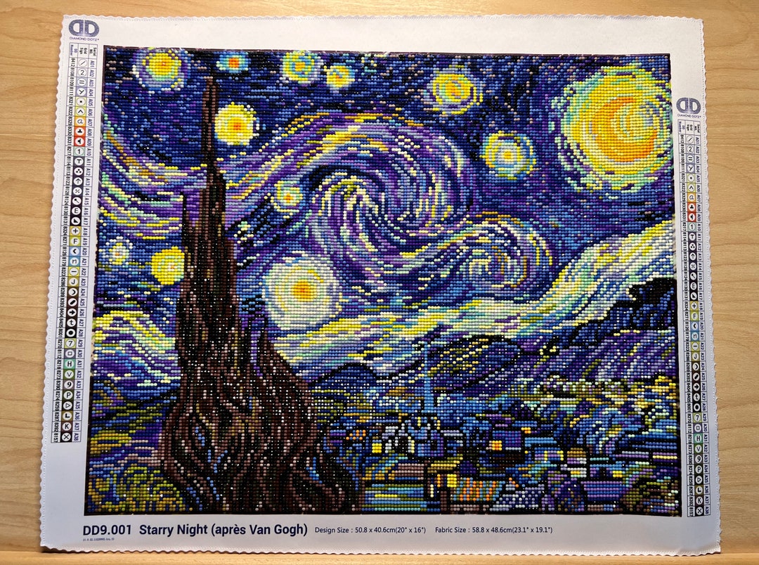 small starry night diamond art｜TikTok Search