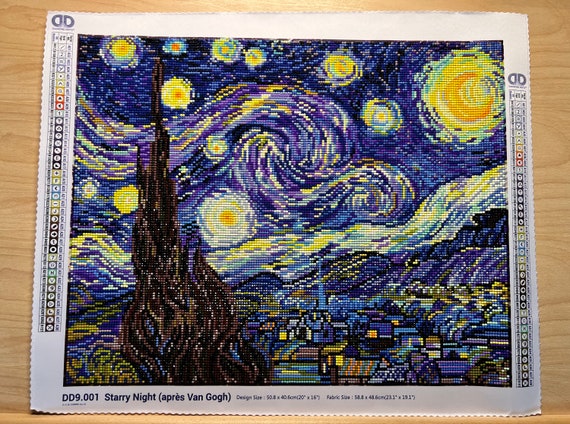 The Starry Night - Vincent Van Gogh – All Diamond Painting