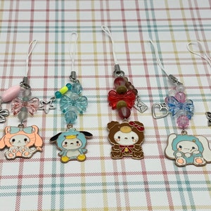 Kitty and Friends Phone Charms l Keychains