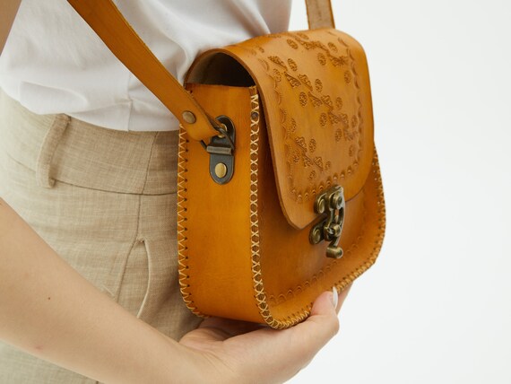 T Monogram Grommet Mini Crescent Bag: Women's Handbags, Crossbody Bags