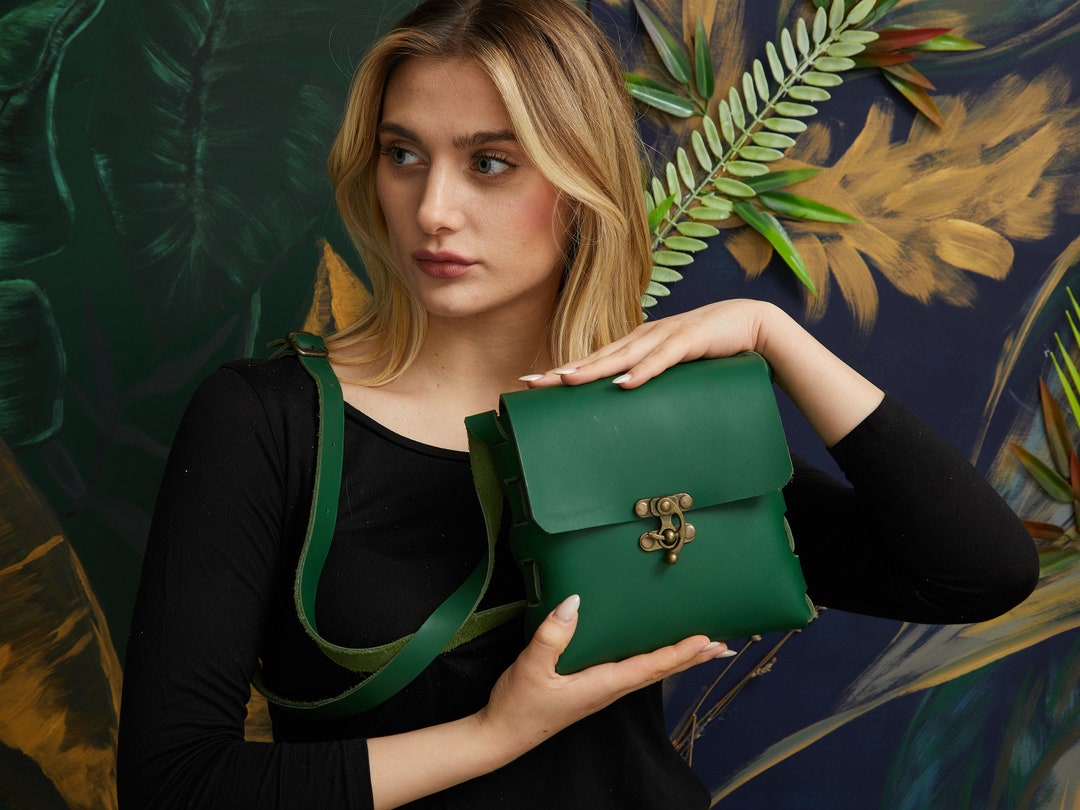 Leather Small Crossbody Bag for Women Modern Minimalist for Etsy UK