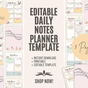 Digital Student Planner: Daily iPad To-Do List (Digital Download)
