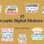 Butterfly Design Printable and Digital Writing Paper With and Without ...