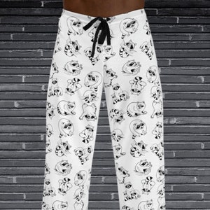 Cozy Raccoon Pajama Shorts
