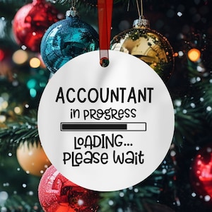 Accountant Gift, Accountant Personalized, Accountant Ornament, Accountancy Gift, Accountant Student, Gift for Accountant, Accounting Gift