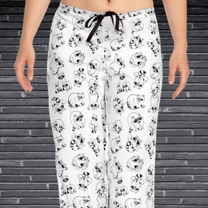 Racoon pajama pants top