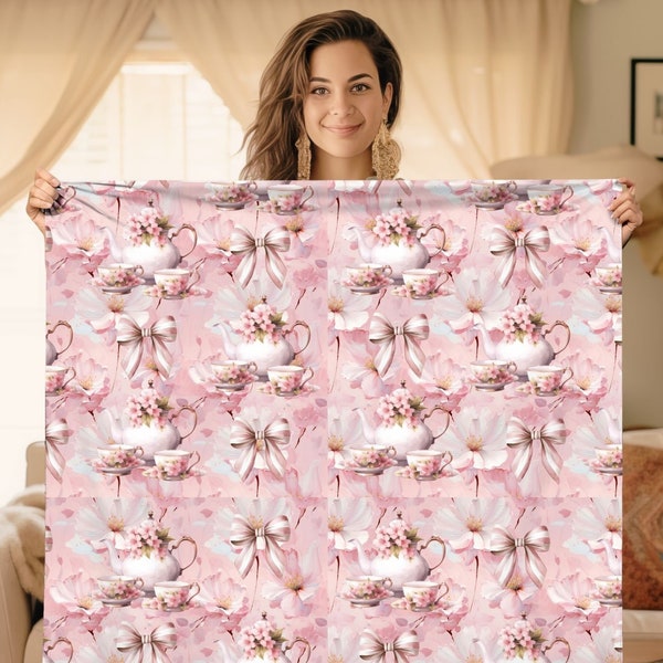 Coquette Room Decor, Coquette Aesthetic, Blanket for Her, Vanilla Girl, Strawberry Girl, Decor College Girl, Cute Throw Blankets