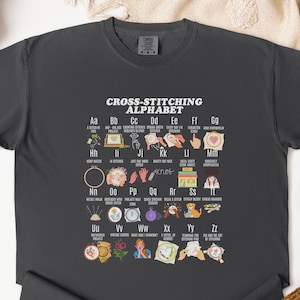 Cross Stitch Shirt, Comfort Colors® Shirt, Funny Cross Stitch, Cross Stitcher Gift for Mom, Cross Stitching Shirt, Cross Stitch Lover