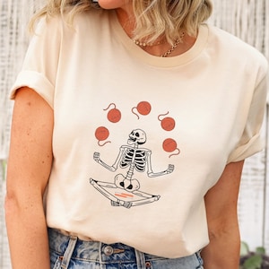 Crocheting Shirt, Crochet Shirt, Yarn Lover Shirt, Halloween Shirt, Spooky Season tee, Skeleton Shirt,Funny Crochet Shirt,Gift for Crocheter