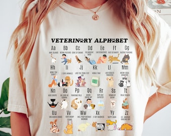 Veterinary Medicine, Comfort Colors® Shirt, Veterinary Shirt, Veterinary Student, Vet Nurse Shirt, Veterinary Assistant, Veterinarian tshirt