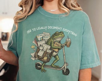 School Psychologist Shirt, Comfort Colors Tee-Shirt, Funny School Psychologist Gift, School Staff Shirt, School Psychology Gift, Frog Shirt