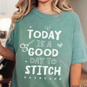 Cross Stitch Shirt, Comfort Colors Shirt, Funny Cross Stitch, Cross Stitcher Gift for Mom, Cross Stitching Shirt, Cross Stitch Lover