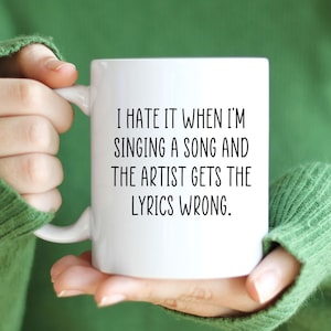 Karaoke, Karaoke Gift, Karaoke Mug, Funny Karaoke Mug, Funny Singing Mug, Funny Gift for Singer, Karaoke Singer Mug, Karaoke Fan Mug