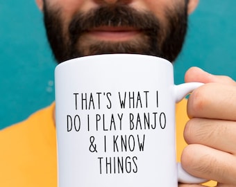 Banjo, Banjo Gifts, Banjo Musician, Banjo Lover, Banjo Player Gift, Banjo Instrument, 5 String Banjo, Music Teacher Gift, Banjo Teacher