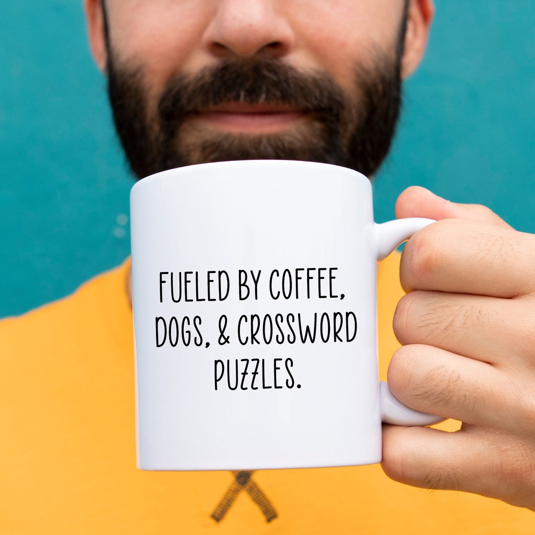 Crossword Puzzle Crossword Puzzle Mug Crossword Puzzle Gift Etsy
