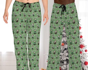 Opossum Gift, Couple Matching Pjs, Opossum Women's and Men's Pajama Pants, Christmas Pajama Pants, Opossum Lover, Funny Opossums, Xmas PJs