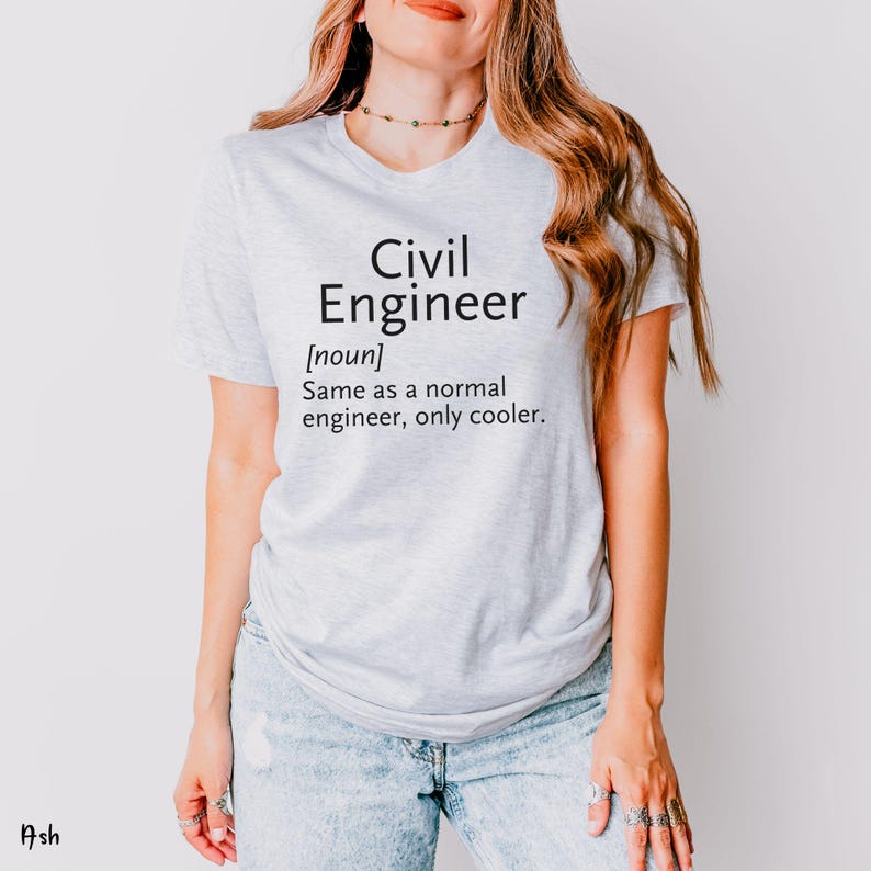 Civil Engineer Gift, Engineering Gift, Civil Engineering Shirt ...