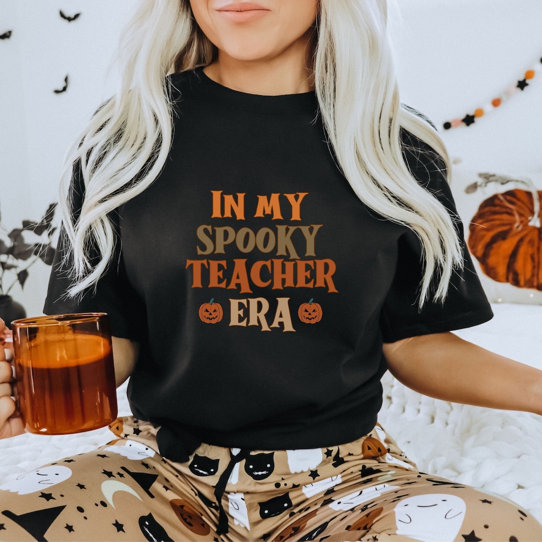 Halloween Teacher Shirt, Spooky Teacher Shirt, Teacher Teams Tees