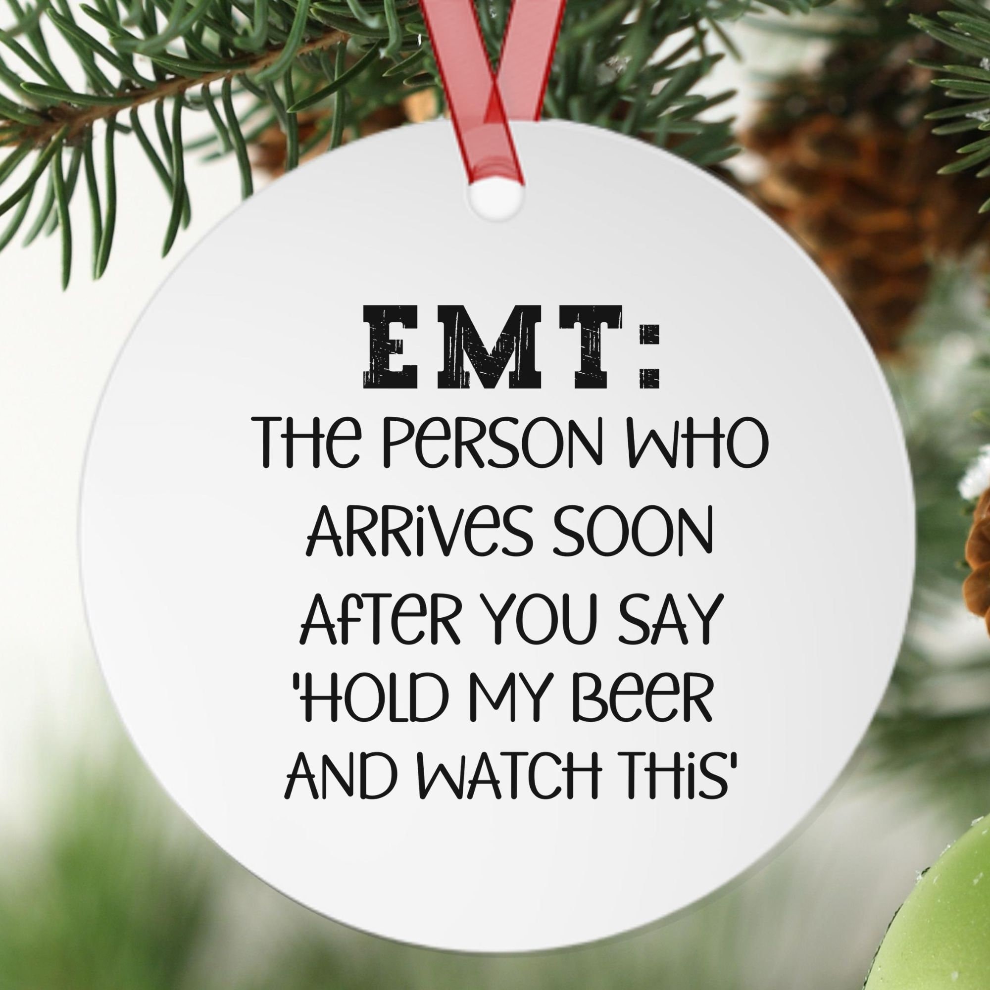 EMT Gift, Paramedic, Paramedic Gifts, Paramedic Ornament, First ...