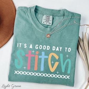 Cross Stitch Shirt, Comfort Colors® Shirt, Funny Cross Stitch, Cross Stitcher Gift for Mom, Cross Stitching Shirt, Cross Stitch Lover