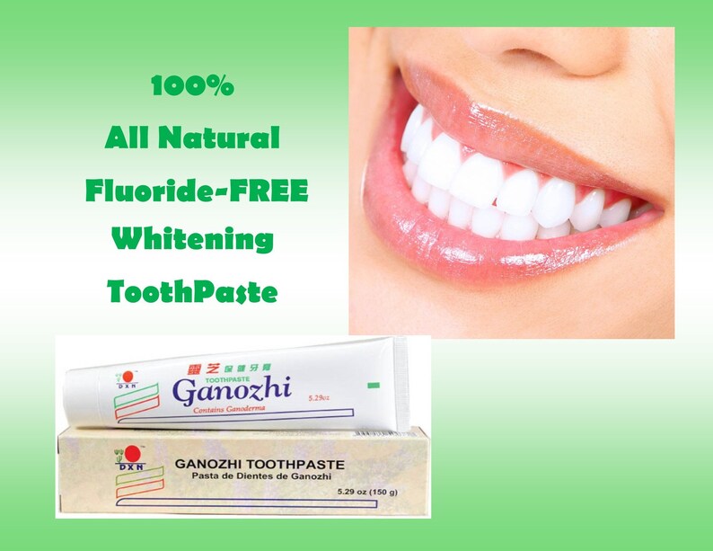Dxn Ganozhi Toothpaste With Ganoderma Etsy