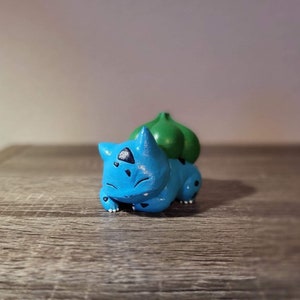 Sleeping Bulbasaur 3D Printed