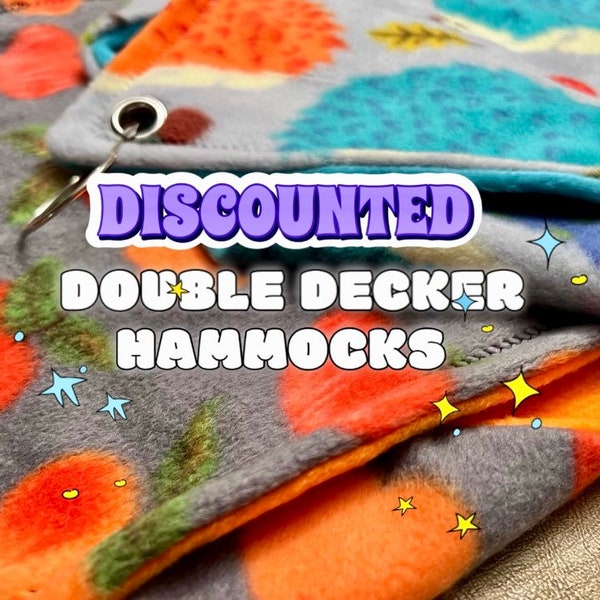 MYSTERY Hammock - Anti Pill Fleece Double-Decker