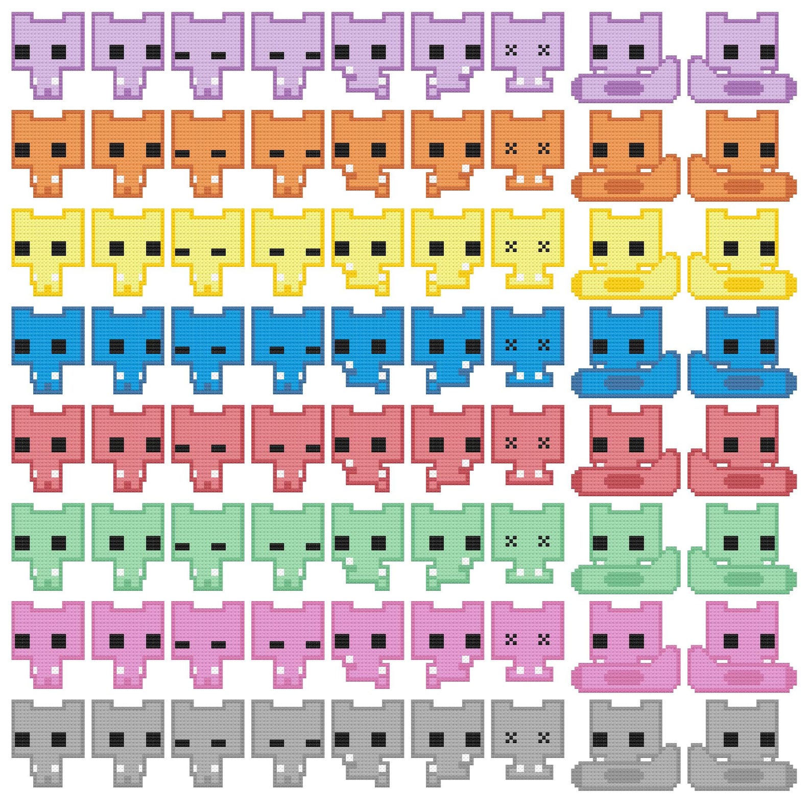 Pico Park Cross Stitch Pattern - Instant PDF Download - Etsy