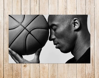 Kobe Bryant Canvas Wall Art Poster Kobe Gigi Legendary Basketball Player  Posters