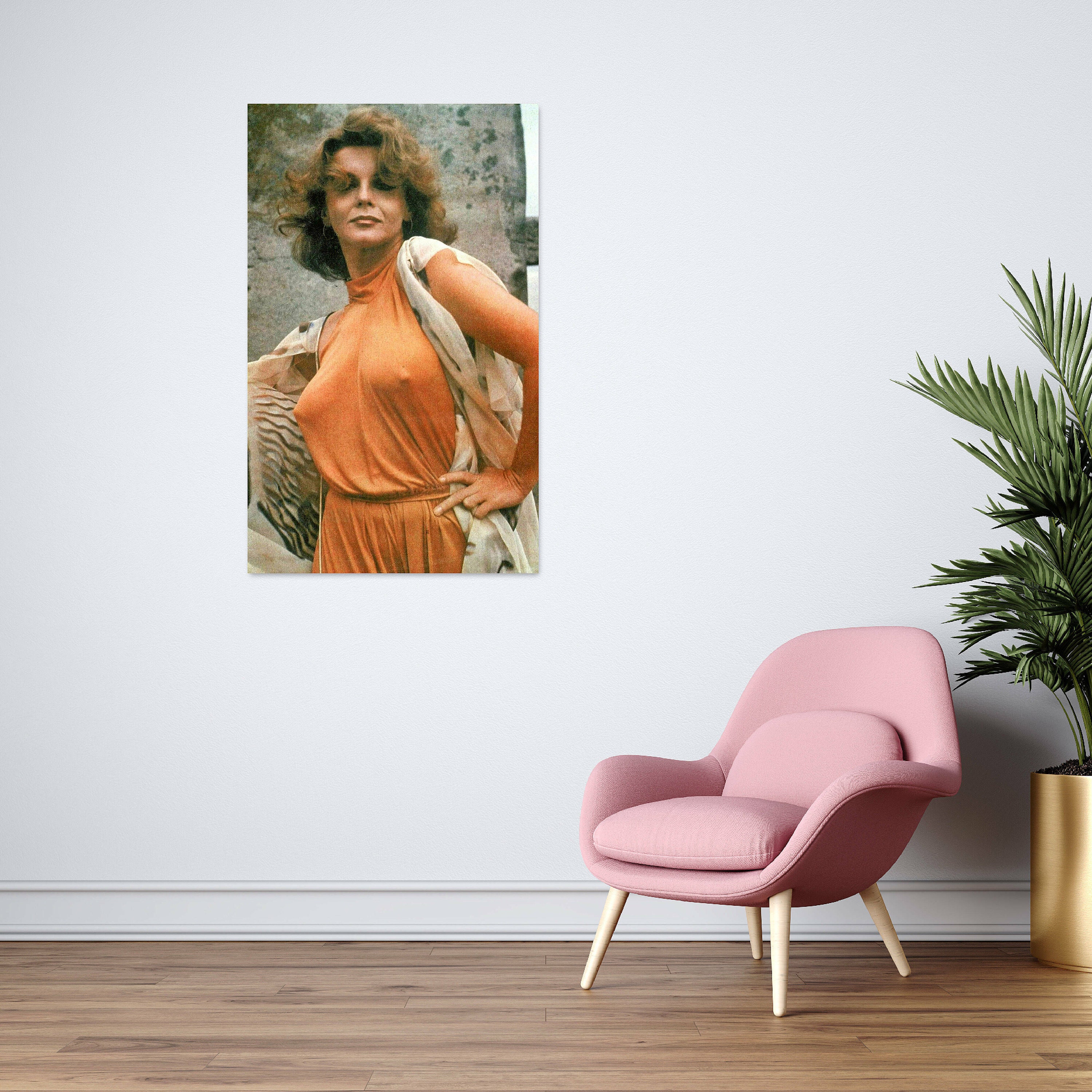 Braless Nipples Print Ann Margret Print Lostvintages - Etsy