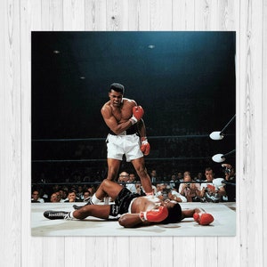 Photo of Muhammad Ali Muhammad Ali Vs Sonny Liston Print Muhammad Ali ...