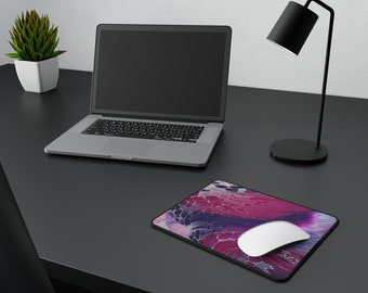 Stunning Mousepad with Deep Colors of Purple and Pink