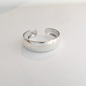 Sterling Silber 925 Band Einstellbar Zehenring