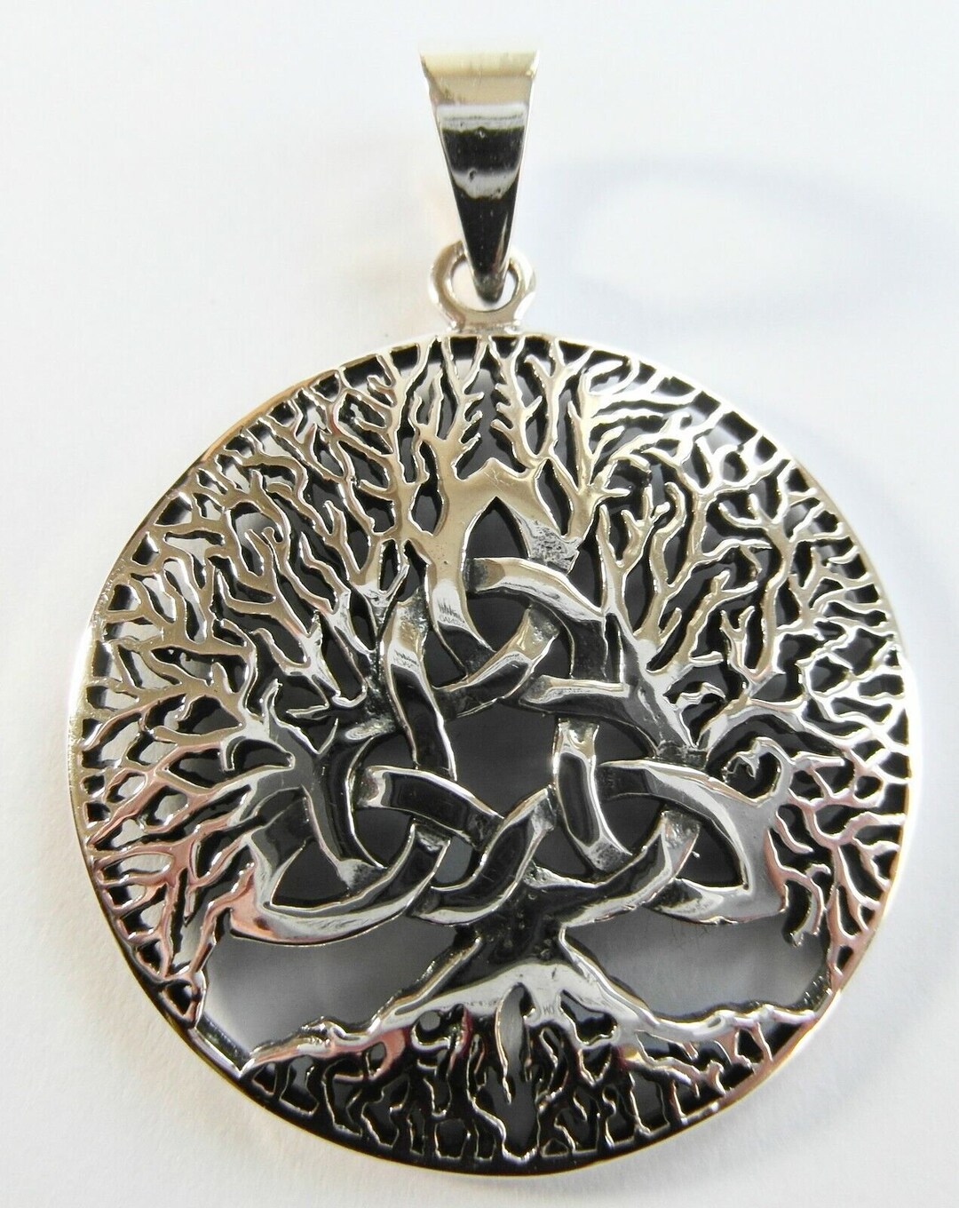 Sterling Silver 925 Celtic Tree of Life Pendant - Etsy