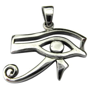 Sterling  Silver  925  Eye  Of  Ra  Pendant  In  Gift  Box