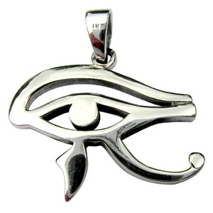 Sterling  Silver  925  Eye  Of  Horus  Pendant