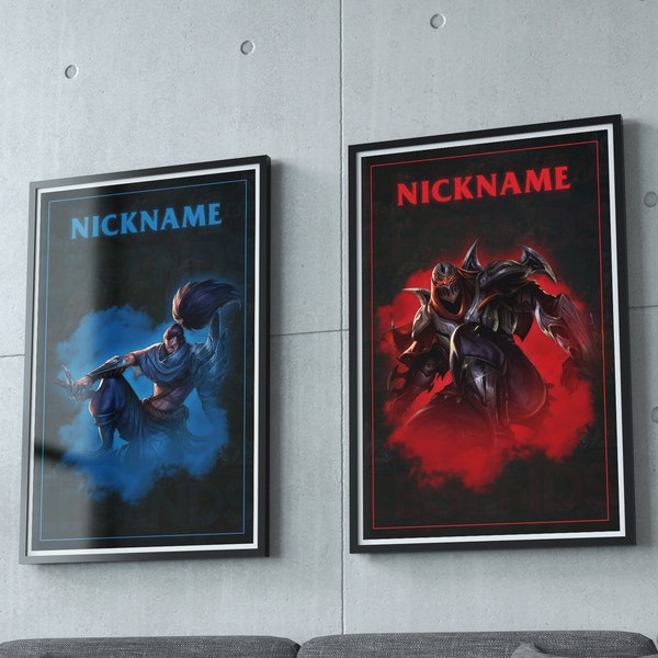 Shaco League of Legends Poster Etsy