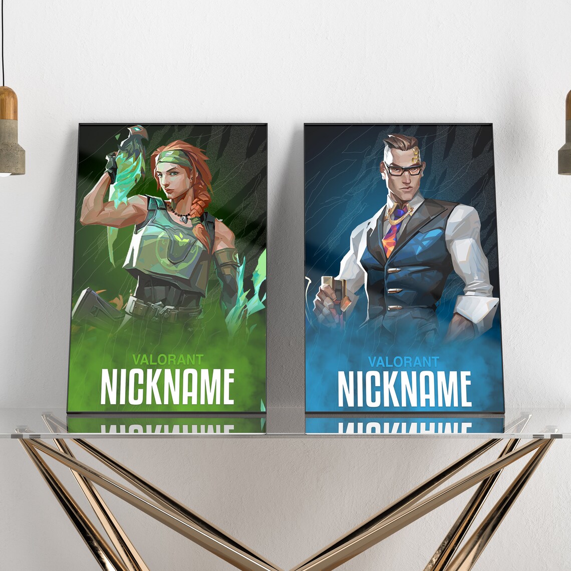 Valorant Custom Poster Valorant Personalized Valorant Fade Etsy