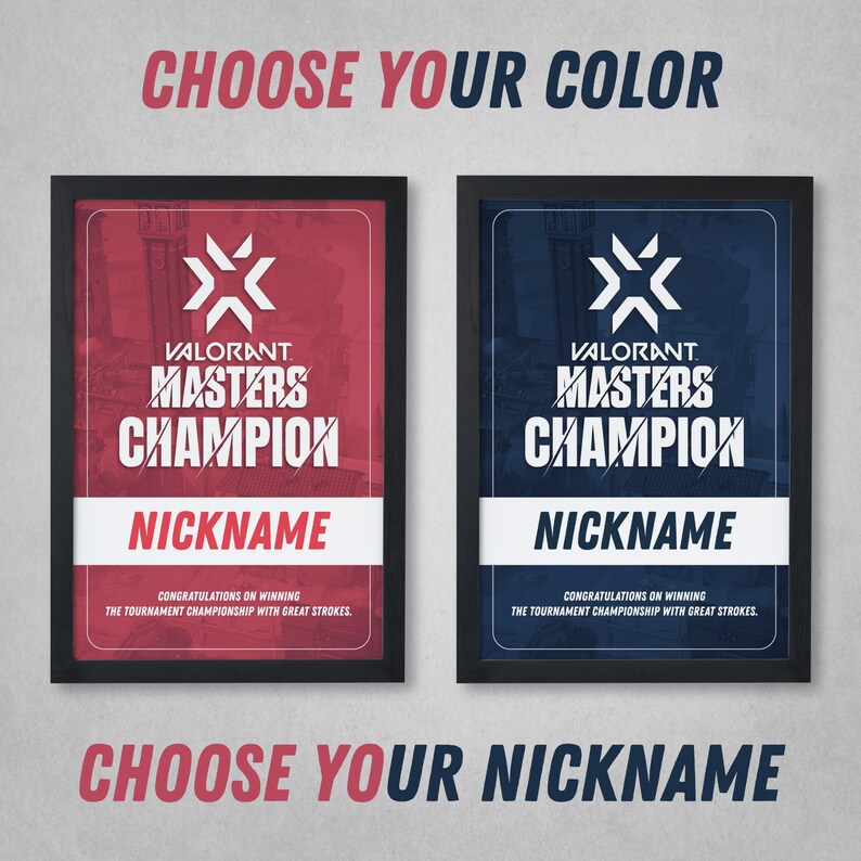 Valorant Custom Poster Valorant Personalized Valorant Fade Etsy