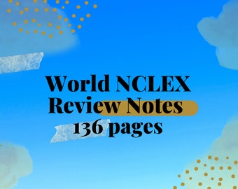 UWORLD Nclex Review Notes