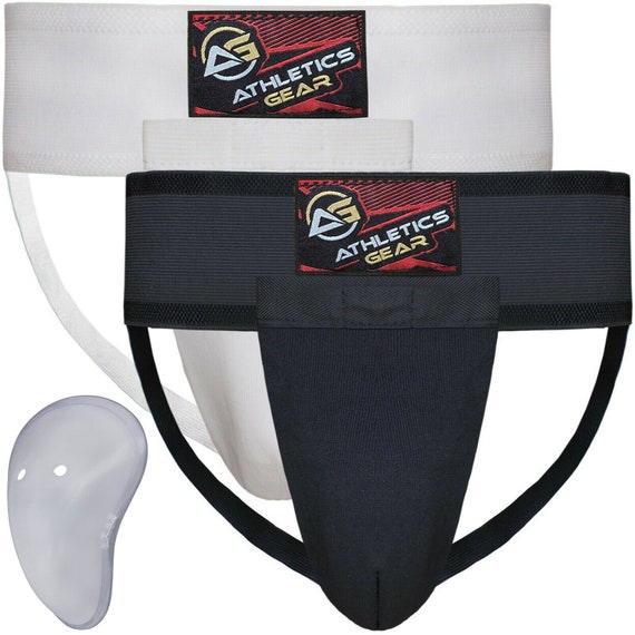 Groin Guard With Gel Cup Boxing MMA Protector Box Martial Arts Abdo Jock Straps