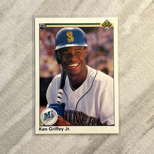 Ken Griffey Jr. - 1990 upper deck #156 Seattle Mariners HALL of FAME HOF
