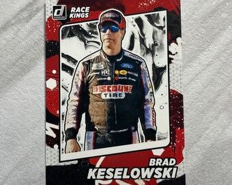 Brad Keselowski - 2022 Donruss Racing NASCAR Race Kings insert card