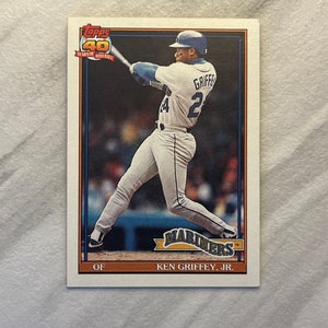 Ken Griffey Jr. - 1991 Topps Seattle Mariners MLB Baseball Card #790 Hall of Fame