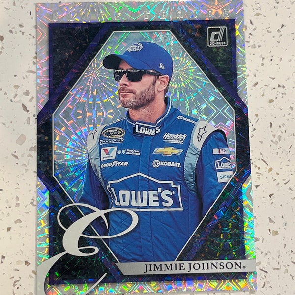 Jimmie Johnson - 2022 Donruss Racing Elite Series Insert NASCAR