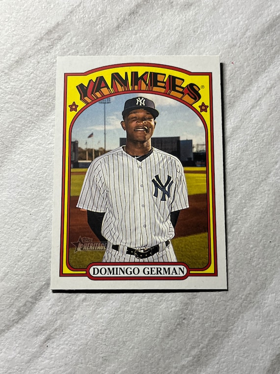 Domingo German 2021 Topps Heritage 613 New York Yankees MLB 